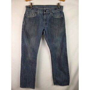 Levi's 514 Men's Jeans Size 32 x 30 Blue Slim Straight Leg Denim Jean Pants
